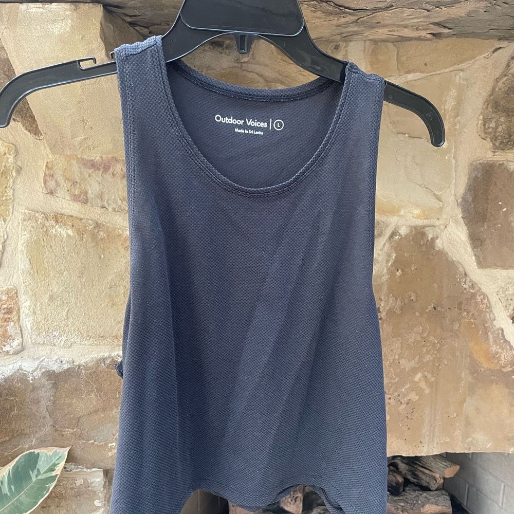 Outdoor Voices Women's Black Tank Top